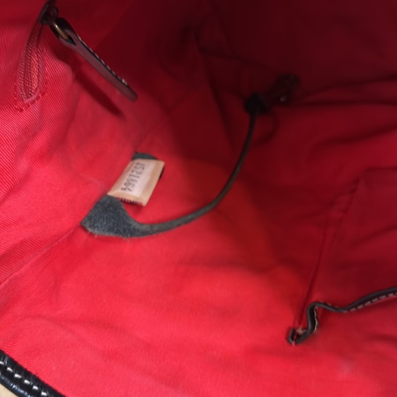 Dooney & Bourke denim north/south bucket bag - Picture 7 of 11